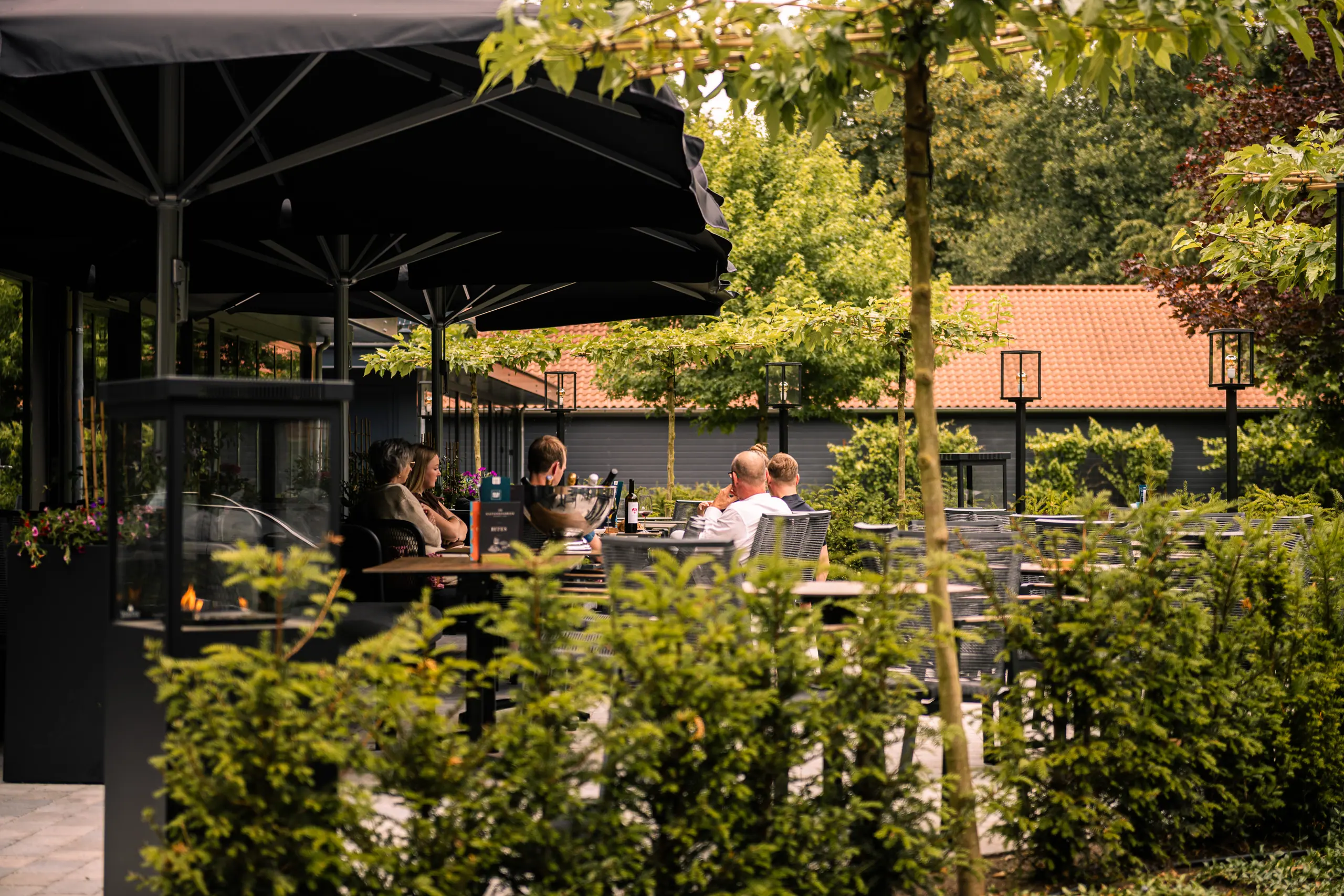Restaurant met terras